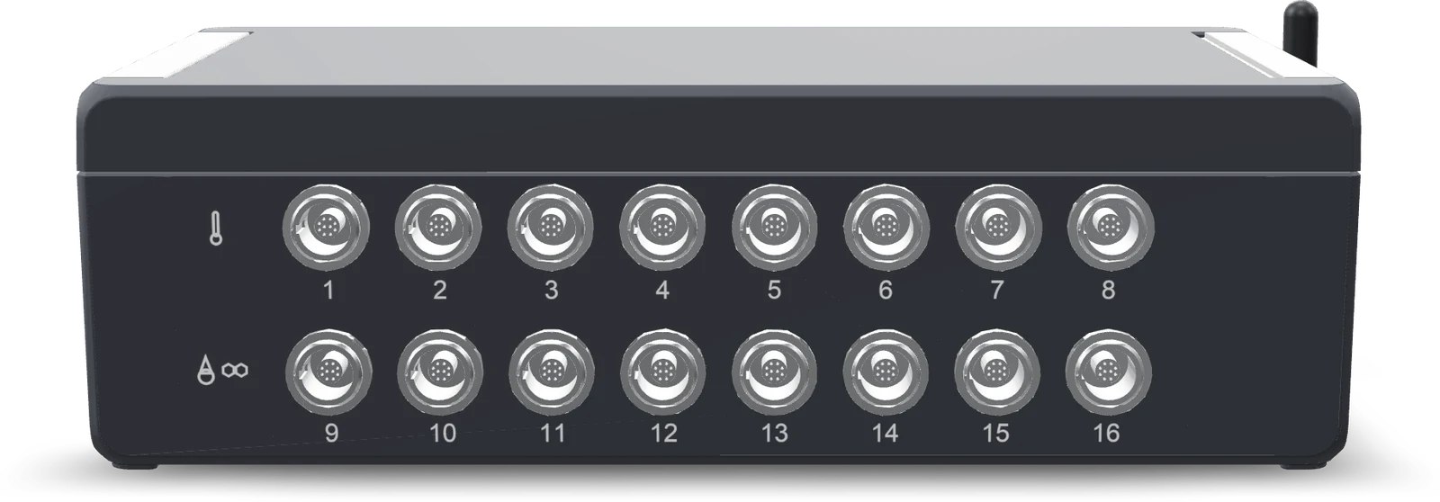 16 sensor connectors on the ProSense One
